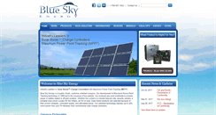 Desktop Screenshot of blueskyenergyinc.com